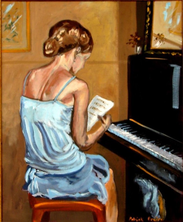 La jeune fille au piano